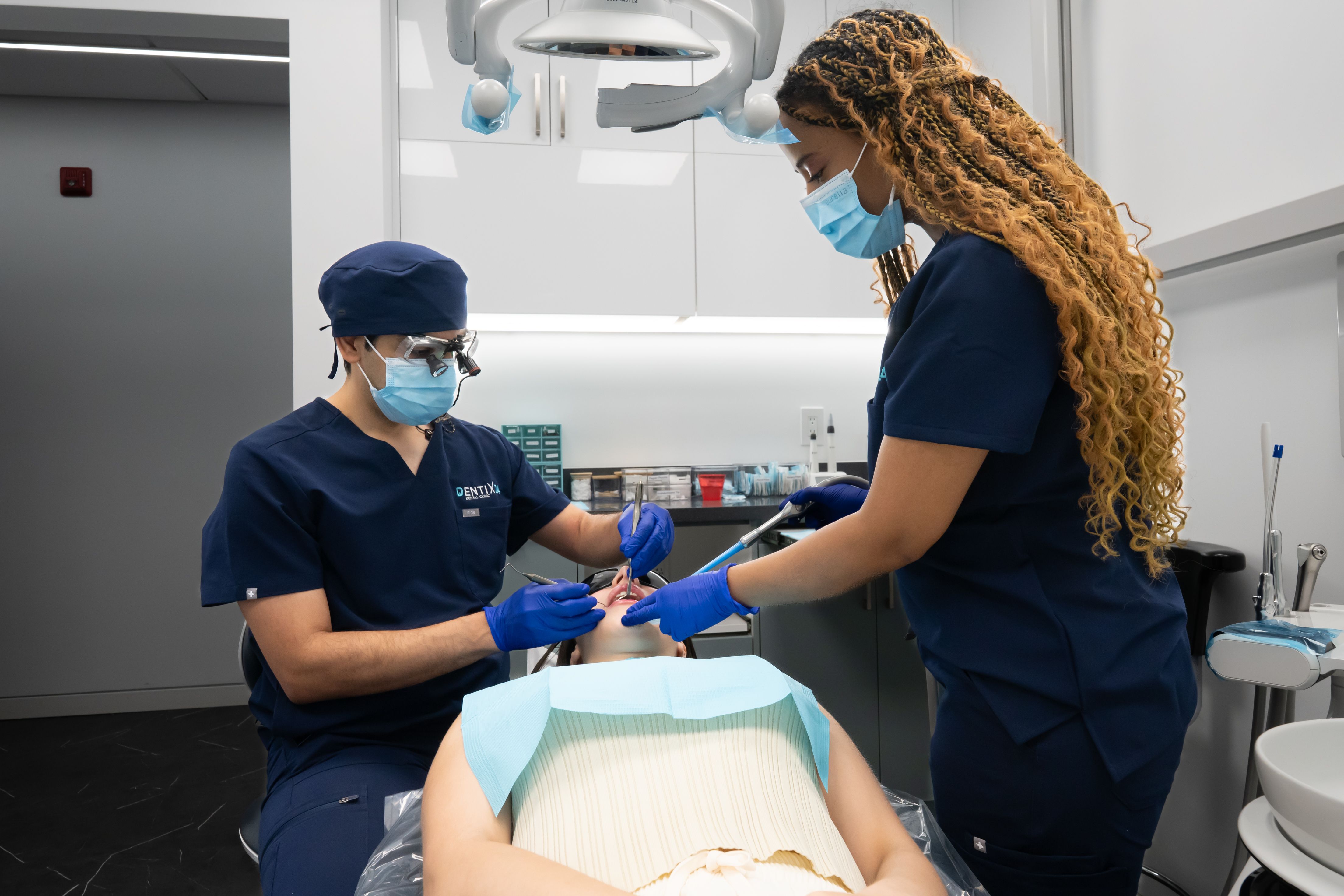 Our dentist focuses entirely on your treatment.